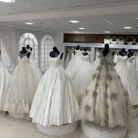 فروش لباس عروس شنل و تاج