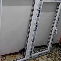 پنجره پی وی سی دو عدد