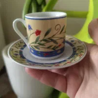 سرویس فنجان قهوه خوری گل گلی