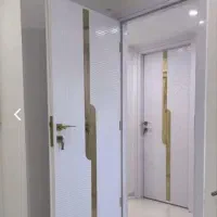 فروش ویژه درب اتاقی تمام چوب با رنگ و دستگیره