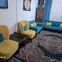 مبلمان۷ نفره راحتی چستر(طرح لاوین)،پارچه ترک
