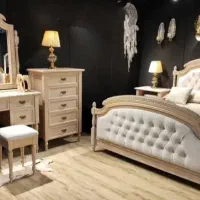 تخت دو نفره سرویس خواب  مدل الماس کد 101