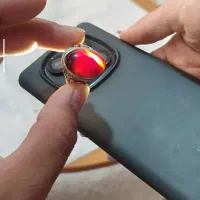 انگشتر عقیق سرخ کهنه رکاب دستساز