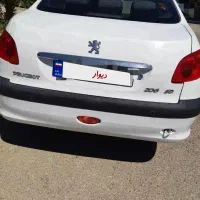 پژو 206 sd کارمندی|خودرو سواری و وانت|تهران, حکیمیه|دیوار