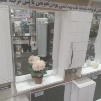 آینه و باکس طرح مربع