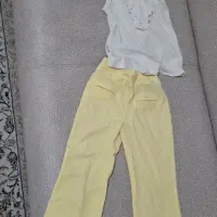 ست 3 تیکه کت شلوار و تاپ مجلسی مناسب 3 تا 5 سال