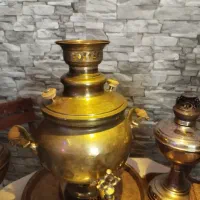 سماور ذغالی قدیمی روسی