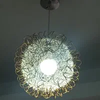 لوستر اتاق خواب مدل سیمی