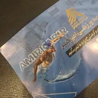 دو عدد بلیط استخر امیر کبیر