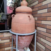 کوزه سفالی بزرگ سنتی