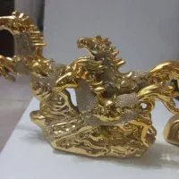 چهار عدد دکوری طلایی مینیمال