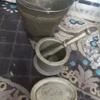 سینی و سطل برنجی سکه قدیمی