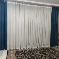 پرده پذیرایی حریر پانچ