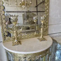 برنز سوگلی گلشهر شمعدان جفتی بانو بالدار