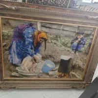 تابلو فرش دست بافت تبریز