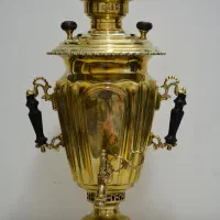 سماور روسی دسته کاپی مهردار تاریخ دار