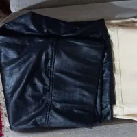 شلوار لگ  کرم ومشکی