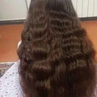 کوتاهی مو از ۵۰سانت به بالا هم خام و هم رنگی