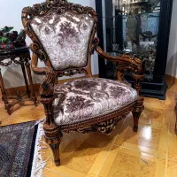 مبل نه نفره  پنج تکه ظرف برنز پذریرایی  باند رکسون