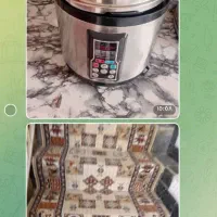 گلیم فرش دو تیکه
