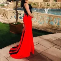 لباس مجلسی ترک سایز ۳۸ کار شده