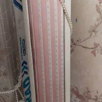 پرده زبرا صورتی رنگ