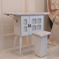 میز اتو و چرخ خیاطی پایه متحرک