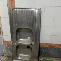 سینک دو لگنه‌ در حد نو
