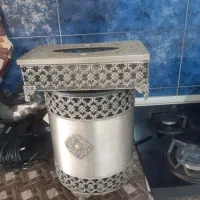 جا دستمالی وسطل