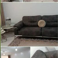 مبل طوسی تیره تخت خواب شو ۶نفره