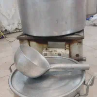 قابلمه ، آبکش ، ملاقه آلومینیومی ، گاز ۲ شعله
