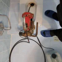 لوله بازکن چاه هاشمیه هنرستان پیروزی رضاشهردلاوران