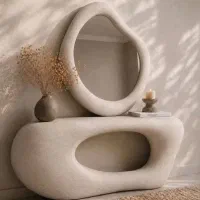 اینه کنسول مدرن پایه ماشه