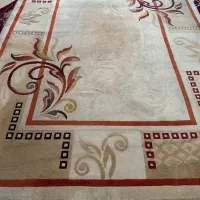 فرش ۹ متری نگین الماس سالم بدون پارگی و پوسیدگی
