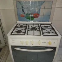 اجاق گاز پنج شعله طرح فر