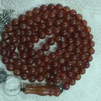 تسبیح عقیق کاملاً سالغ