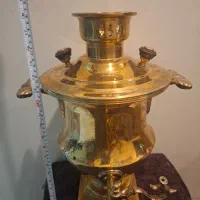 سماور موزه ای مسوار مانیکوف پایه کور امضادار