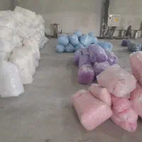 ضایعات پارچه تور سانول درجه یک