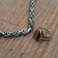 گردنبند سنگین وزن انگشتر