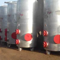 منبع دوجداره کویل دار دیگ فولادی مبدل حرارتی