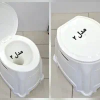 توالت فرنگی سیار پلاستیک دوربسته کد۲ ارسال رایگان