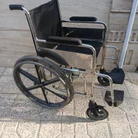 ویلچر شاسی دوبل ۴ سوپاپ چرخ توپر