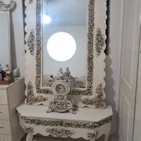 اینه کنسول،ساعت ایستاده و بوفه
