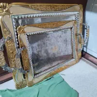 دو عدد سینی مجلسی