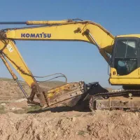 بیل مکانیکی کوماتسو 200 آماده به کار