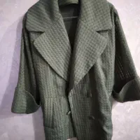 یک عدد کت سبز زیتونی نو