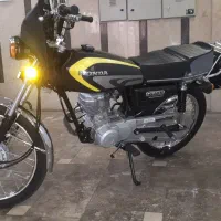 هوندا ۱۲۵ زیگما با لوازم CDI ژاپن و BX 200 خشک