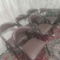 صندلی شیش عدد سالم سالم در حد نو
