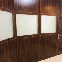 پارتیشن دوجداره چوبی