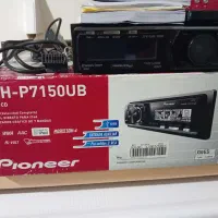 پخش پایونیر 7150ub در حد آکبند لوازم تکمیل به شرط